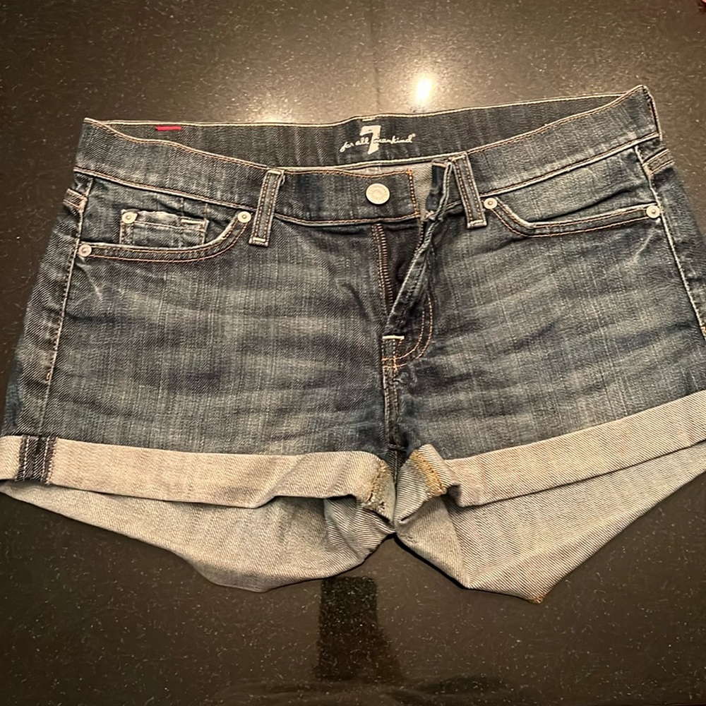 7 for all Mandkind Jean shorts. Size 29